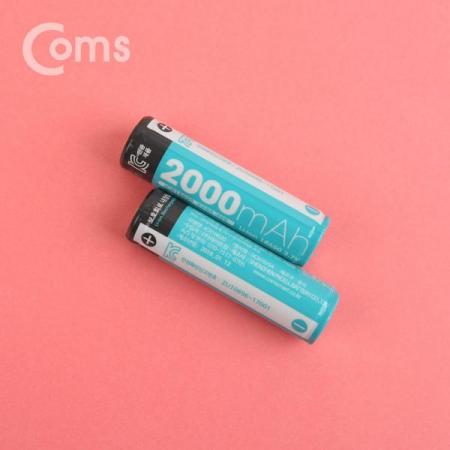 디바이스마트,전원/파워/배터리 > 배터리/배터리홀더 > 리튬이온 Li-ion > 기타 리튬이온 전지,Coms,18650 보호회로 리튬이온 충전지(배터리) 2000mA / 보호회로내장 65mm / (1개 낱개용)[LB100],18650 보호회로 리튬이온 충전지(배터리) /2000mA / 보호회로내장 65mm / (1개 낱개용)
