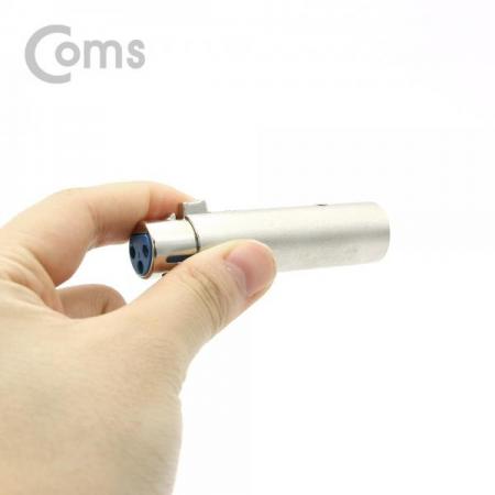 디바이스마트,케이블/전선 > 영상/음향 케이블 > 스테레오/RCA 케이블,Coms,캐논 젠더, 3Pin XLR(M/F) / 연장[NA516], 캐논 젠더/3Pin XLR(M/F) / 연장