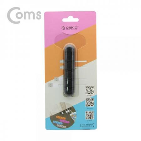 디바이스마트,컴퓨터/모바일/가전 > 네트워크/케이블/컨버터/IOT > 네트워크 자재/공구/타이 > 케이블타이/몰드,Coms,케이블 오거나이저(홀더형) / 케이블 정리기 / Black [BF005], 케이블 오거나이저(홀더형) / 케이블 정리기 / Black