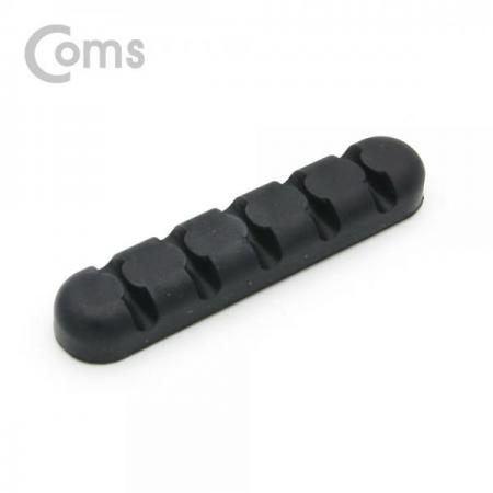 디바이스마트,컴퓨터/모바일/가전 > 네트워크/케이블/컨버터/IOT > 네트워크 자재/공구/타이 > 케이블타이/몰드,Coms,케이블 오거나이저(홀더형) / 케이블 정리기 / Black [BF005], 케이블 오거나이저(홀더형) / 케이블 정리기 / Black