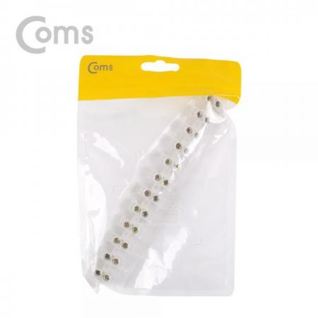 디바이스마트,케이블/전선 > 전기자재/배선자재 > 단자대 > 하모니카 타입 단자대,Coms,터미널 블록, 와이어 커넥터용 12P (대형) / 153mm X 21mm X 15mm [BF094],와이어 커넥터용 12P (대형) / 153mm X 21mm X 15mm