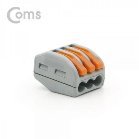 디바이스마트,케이블/전선 > 전기자재/배선자재 > 단자대 > 원터치 타입 단자대,Coms,터미널 블록 3핀 / 와이어 커넥터 / 접속 단자 / Toolless [BF096],터미널 블록 3핀 / 와이어 커넥터 / 접속 단자 / Toolless