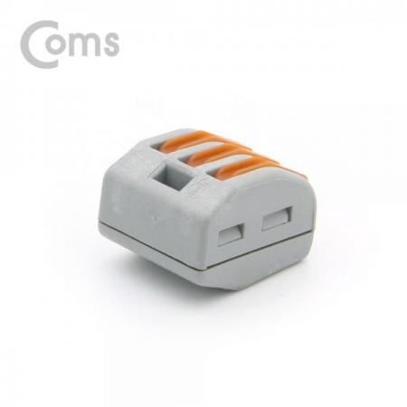 디바이스마트,케이블/전선 > 전기자재/배선자재 > 단자대 > 원터치 타입 단자대,Coms,터미널 블록 3핀 / 와이어 커넥터 / 접속 단자 / Toolless [BF096],터미널 블록 3핀 / 와이어 커넥터 / 접속 단자 / Toolless