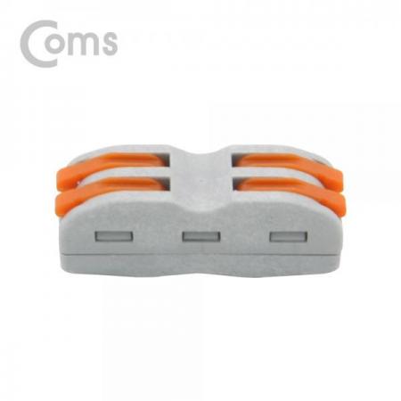 디바이스마트,케이블/전선 > 전기자재/배선자재 > 단자대 > 원터치 타입 단자대,Coms,터미널 블록 4핀(좌2p/우2p) / 와이어 커넥터 / 접속 단자 / Toolless [BF098],터미널 블록 4핀(좌2p/우2p) / 와이어 커넥터 / 접속 단자 / Toolless