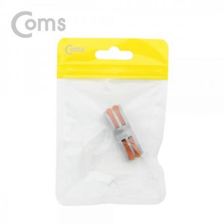 디바이스마트,케이블/전선 > 전기자재/배선자재 > 단자대 > 원터치 타입 단자대,Coms,터미널 블록 4핀(좌2p/우2p) / 와이어 커넥터 / 접속 단자 / Toolless [BF098],터미널 블록 4핀(좌2p/우2p) / 와이어 커넥터 / 접속 단자 / Toolless