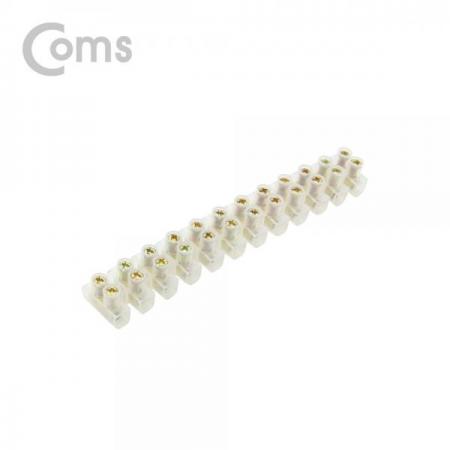 디바이스마트,커넥터/PCB > 터미널블럭 > 단자대 타입 > 고정식 단자대,Coms,터미널 블록, 와이어 커넥터용 12P (소형) [BF104],와이어 커넥터용 12P (소형) / 103mm X 15mm X 11mm