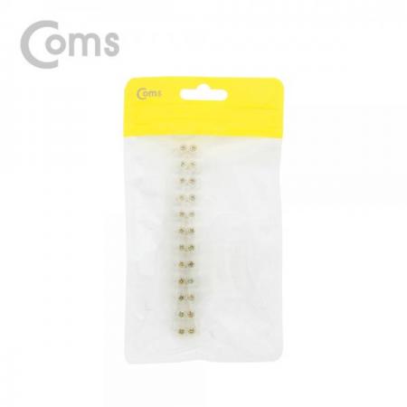 디바이스마트,커넥터/PCB > 터미널블럭 > 단자대 타입 > 고정식 단자대,Coms,터미널 블록, 와이어 커넥터용 12P (소형) [BF104],와이어 커넥터용 12P (소형) / 103mm X 15mm X 11mm