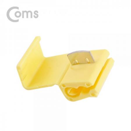 디바이스마트,케이블/전선 > 전기자재/배선자재 > 와이어커넥터,Coms,와이어 커넥터(100pcs)/ 퀵형 / 옐로우[T1831], 와이어 커넥터(100pcs)/ 퀵형 / 옐로우
