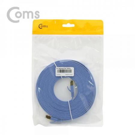 디바이스마트,케이블/전선 > PC/네트워크/통신 케이블 > 랜(LAN) 케이블 > CAT.7 랜케이블,Coms,랜케이블(Direct/Cat7/플랫형) 5M/LAN/10Gbps [BB120], 랜케이블(Direct/Cat7/플랫형)/ 5M/LAN/10Gbps