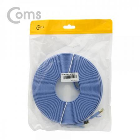 디바이스마트,케이블/전선 > PC/네트워크/통신 케이블 > 랜(LAN) 케이블 > CAT.7 랜케이블,Coms,랜케이블(Direct/Cat7/플랫형) 15M/LAN/10Gbps [BB122], 랜케이블(Direct/Cat7/플랫형)/ 15M/LAN/10Gbps