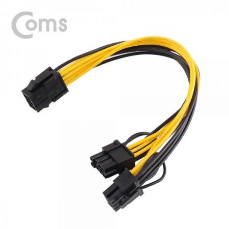 디바이스마트,케이블/전선 > PC/네트워크/통신 케이블 > SATA/HDD 케이블 > HDD/ODD용 IDE 케이블,Coms,전원(12V) Y 젠더, 보드 6P(F)/6+2P(M)x2 / 그래픽 카드 전원분배[ND631],전원(12V) Y 젠더/보드 6P(F)/6+2P(M)x2 / 그래픽 카드 전원분배