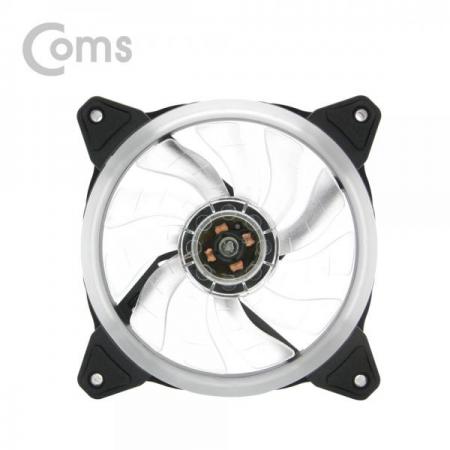 디바이스마트,컴퓨터/모바일/가전 > 컴퓨터 부품 > 쿨러/튜닝용품 > 케이스 쿨러,Coms,쿨러 케이스용 CASE, 120mm, White LED, Cooler[BT199], 쿨러 케이스용 CASE/120mm, White LED, Cooler