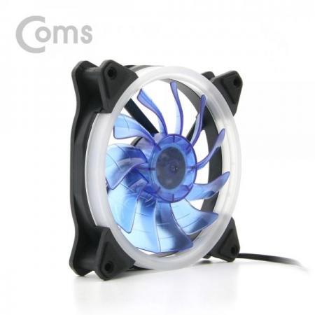 디바이스마트,컴퓨터/모바일/가전 > 컴퓨터 부품 > 쿨러/튜닝용품 > 케이스 쿨러,Coms,쿨러 케이스용 CASE, 120mm, Blue LED, Cooler[BT200], 쿨러 케이스용 CASE/120mm, Blue LED, Cooler