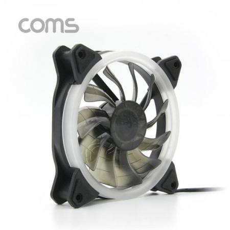 디바이스마트,컴퓨터/모바일/가전 > 컴퓨터 부품 > 쿨러/튜닝용품 > 케이스 쿨러,Coms,쿨러 케이스용 CASE, 120mm, Rainbow LED, Cooler[NA145],120mm/Rainbow LED/Cooler