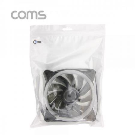 디바이스마트,컴퓨터/모바일/가전 > 컴퓨터 부품 > 쿨러/튜닝용품 > 케이스 쿨러,Coms,쿨러 케이스용 CASE, 120mm, Rainbow LED, Cooler[NA145],120mm/Rainbow LED/Cooler