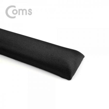 디바이스마트,컴퓨터/모바일/가전 > 키보드/마우스 > 마우스패드 > 손목보호패드,Coms,키보드+마우스 손목 보호대 - LONG & THIN / 59cm X 5cm / 패브릭 커버 / 블랙[SM467],LONG & THIN / 59cm X 5cm / 패브릭 커버 / 블랙