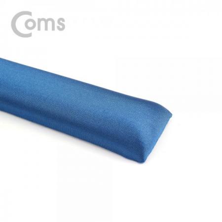디바이스마트,컴퓨터/모바일/가전 > 키보드/마우스 > 마우스패드 > 손목보호패드,Coms,키보드+마우스 손목 보호대 - LONG & THIN / 59cm X 5cm / 패브릭 커버 / 블루[SM468],LONG & THIN / 59cm X 5cm / 패브릭 커버 / 블루