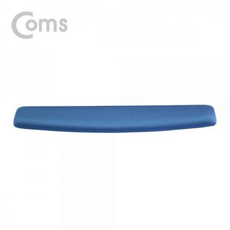 디바이스마트,컴퓨터/모바일/가전 > 키보드/마우스 > 마우스패드 > 손목보호패드,Coms,키보드 손목 보호대 - 46cm X 7.5cm / 패브릭 커버 / 곡선형 / 블루[SM470],46cm X 7.5cm / 패브릭 커버 / 곡선형 / 블루