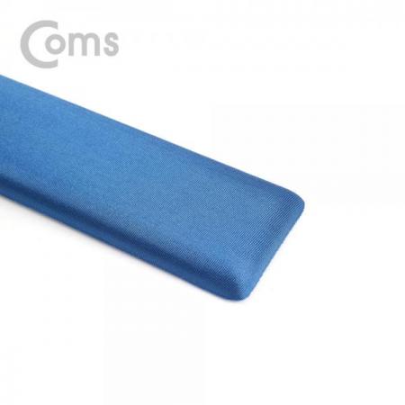디바이스마트,컴퓨터/모바일/가전 > 키보드/마우스 > 마우스패드 > 손목보호패드,Coms,키보드 손목 보호대 - 42.5cm X 6cm / 패브릭 커버 / 직사각형 / 블루[SM472],42.5cm X 6cm / 패브릭 커버 / 직사각형 / 블루