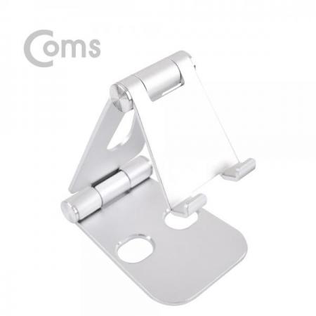 디바이스마트,컴퓨터/모바일/가전 > 스마트폰/스마트기기 > 모바일 주변기기 > 거치대,Coms,스마트폰 알루미늄 거치대 / 스탠드(접이식/Metal), White[BT151],스탠드(접이식/Metal)/White