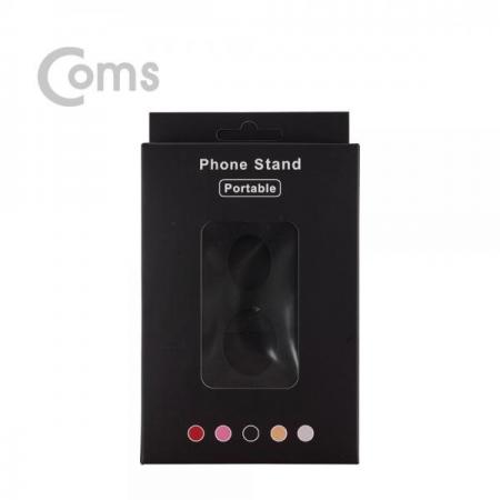 디바이스마트,컴퓨터/모바일/가전 > 스마트폰/스마트기기 > 모바일 주변기기 > 거치대,Coms,접이식 스마트폰 스탠드, Black/ 스마트폰 거치대[ID147],Black/ 스마트폰 거치대
