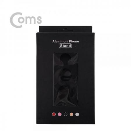 디바이스마트,컴퓨터/모바일/가전 > 스마트폰/스마트기기 > 모바일 주변기기 > 거치대,Coms,알루미늄 스마트폰 스탠드, Black / 2단 접이식 / 각도조절[ID150],Black / 2단 접이식 / 각도조절