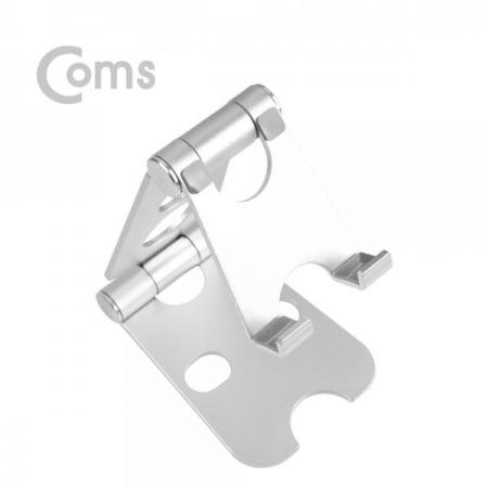 디바이스마트,컴퓨터/모바일/가전 > 스마트폰/스마트기기 > 모바일 주변기기 > 거치대,Coms,알루미늄 스마트폰 스탠드, Silver / 2단 접이식 / 각도조절[ID151],Silver / 2단 접이식 / 각도조절