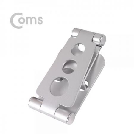 디바이스마트,컴퓨터/모바일/가전 > 스마트폰/스마트기기 > 모바일 주변기기 > 거치대,Coms,알루미늄 스마트폰 스탠드, Silver / 2단 접이식 / 각도조절[ID151],Silver / 2단 접이식 / 각도조절