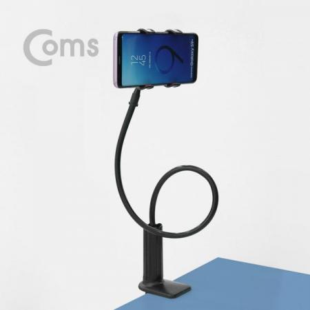 디바이스마트,컴퓨터/모바일/가전 > 스마트폰/스마트기기 > 모바일 주변기기 > 거치대,Coms,스마트폰 거치대 탁상/침대 거치/나사고정, Black[NA026],스마트폰 거치대 탁상/침대 거치/나사고정/Black