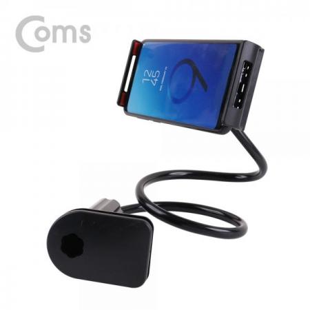 디바이스마트,컴퓨터/모바일/가전 > 스마트폰/스마트기기 > 모바일 주변기기 > 거치대,Coms,스마트폰&태블릿 거치대 / 탁상/침대 거치/나사고정, Black[NA029],탁상/침대 거치/나사고정, Black