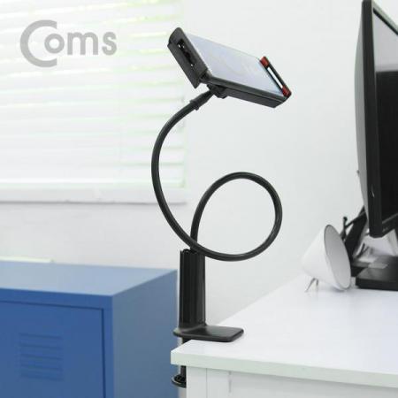 디바이스마트,컴퓨터/모바일/가전 > 스마트폰/스마트기기 > 모바일 주변기기 > 거치대,Coms,스마트폰&태블릿 거치대 / 탁상/침대 거치/나사고정, Black[NA029],탁상/침대 거치/나사고정, Black