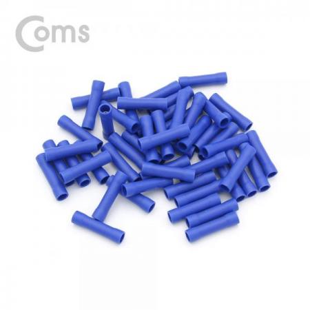 디바이스마트,커넥터/PCB > 터미널블럭 > 압착단자/절연단자 > 슬리브,Coms,부트 커넥터(BV2/와이어/터미널) 절연형, 청색, 외경 6mm, 50pcs[T2001],절연 슬리브 / 외경 6mm / 내경 3파이 / 50pcs