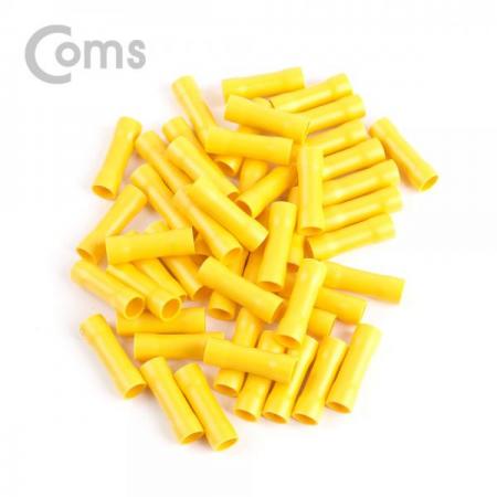 디바이스마트,커넥터/PCB > 터미널블럭 > 압착단자/절연단자 > 슬리브,Coms,부트 컨넥터(50pcs), BV5.5 - 절연형/황색[T2002],절연 슬리브 / 외경 6mm / 내경 4파이 / 50pcs