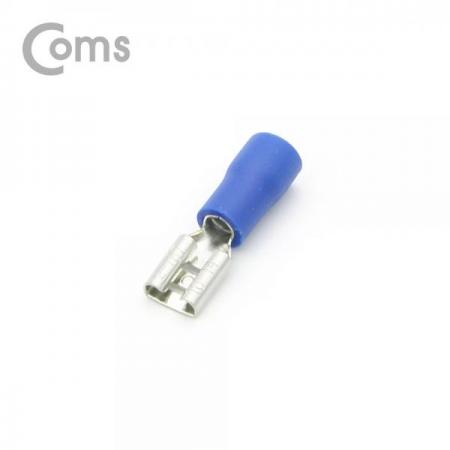디바이스마트,커넥터/PCB > 터미널블럭 > 압착단자/절연단자 > REC 타입,Coms,디스 커넥터 female형 Blue(50pcs) FDD2-187[T2006],압착단자 / REG 터미널 / FEMALE / 50pcs
