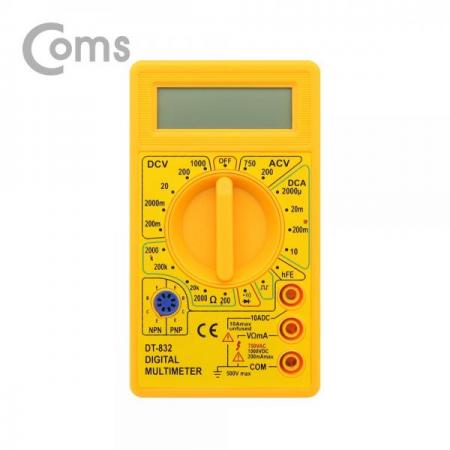 디바이스마트,계측기/측정공구 > 전기/전자 계측기 > 전압계,Coms,디지털 테스터기 (LCD 창/멀티테스터/전압/전류/저항등 9개 항목)[NT117],LCD 창/멀티테스터/전압/전류/저항등 9개 항목