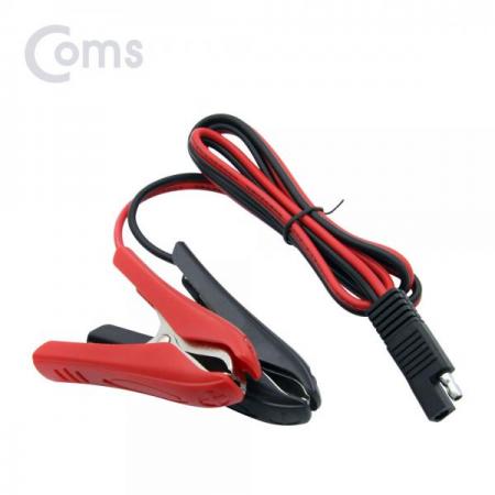 디바이스마트,케이블/전선 > 점퍼/하네스/악어/바나나 > 악어클립/바나나 케이블,Coms,SAE 케이블(악어클립) 1M[BT474],SAE 케이블/악어클립/1M