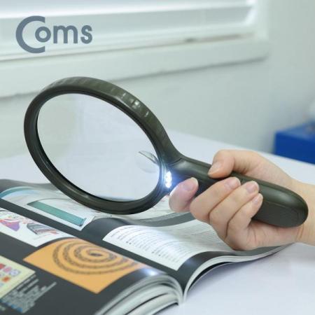 디바이스마트,수공구/전자공구/전동공구 > 전자공구 > 광학기기 > 루빼,Coms,확대경(핸드형) / 돋보기 / 3 LED / 1.8배 / 5배[ID432],확대경/핸드형/ 돋보기 / 3 LED / 1.8배 / 5배