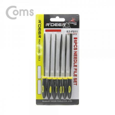 디바이스마트,수공구/전자공구/전동공구 > 작업공구 > 철물/연마공구류 > 줄세트/철공줄,Coms,다듬질용 줄세트 6pcs / 야스리 공구줄 쇠줄 / 3 x 150mm [BF026],야스리 공구줄 쇠줄 / 3 x 150mm