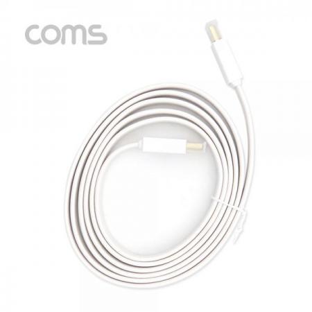 디바이스마트,케이블/전선 > 영상/음향 케이블 > HDMI 케이블,Coms,HDMI 2.0 케이블( V2.0 / 플랫형 / FLAT ) 1.8M / White [ND680],V2.0 / 플랫형 / FLAT /1.8M / White