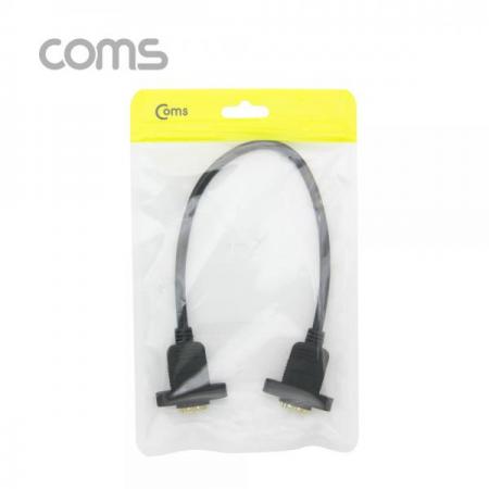 디바이스마트,케이블/전선 > 영상/음향 케이블 > HDMI/DVI 케이블,Coms,HDMI 포트형 젠더/케이블(F/F) 브라켓 연결용 30cm [BT430],HDMI 연장 젠더 / 포트형 타입 / FEMALE / 30cm