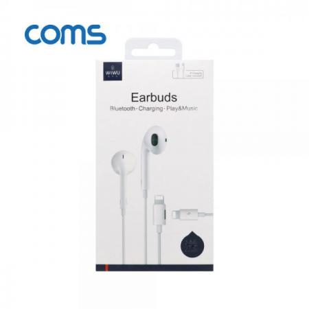 디바이스마트,컴퓨터/모바일/가전 > 스마트폰/스마트기기 > 케이블/젠더 > 애플 전용 케이블,Coms,iOS 8핀 이어폰 + 충전 케이블 / White / 8Pin / AUX / 고급형 [ID636],White / 8Pin / AUX / 고급형