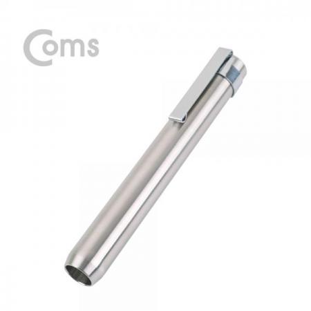 디바이스마트,EV 전기차/캠핑카/그린에너지 > 캠핑/보트 악세사리 > 캠핑용품 > 랜턴/램프,Coms,LED 라이트 (Blue LED) / 펜 형 / 펜라이트_알루미늄 실버 [IE361],펜 형 / 펜라이트_알루미늄 실버