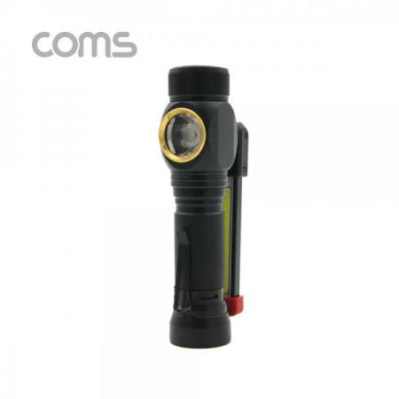 디바이스마트,컴퓨터/모바일/가전 > 가구/사무용품/공구 > 조명기기 > 스탠드,Coms,LED 램프 (18650 배터리-별매) COB LED / Side Lamp / 손전등 / 2 in 1 [BF078],COB LED / Side Lamp / 손전등 / 2 in 1