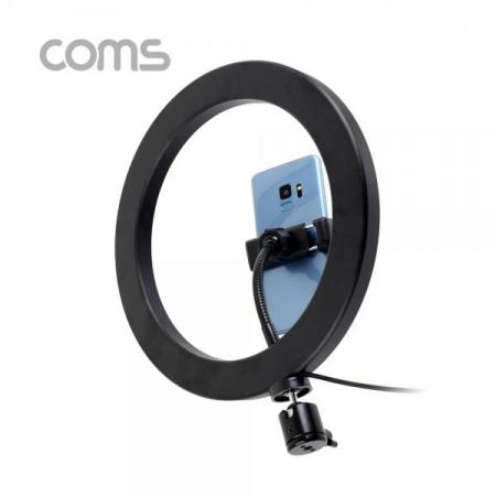 디바이스마트,컴퓨터/모바일/가전 > CCTV/프로젝터/영상장비 > 영상 관련 액세서리,Coms,LED 원형 램프 / 링 라이트 / 개인방송용 조명 / USB 전원 / Ring Light / 25.5cm [ID511],링 라이트 / 개인방송용 조명 / USB 전원 / Ring Light / 25.5cm