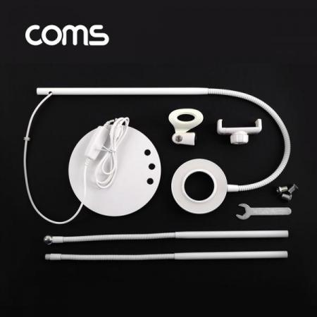 디바이스마트,컴퓨터/모바일/가전 > 스마트폰/스마트기기 > 모바일 주변기기 > 거치대,Coms,LED 원형 램프(Ring Light)&스마트폰&마이크 스탠드(3 in 1) / 탁상 거치 / 개인방송용 [ID119],스마트폰&마이크 스탠드(3 in 1) / 탁상 거치 / 개인방송용