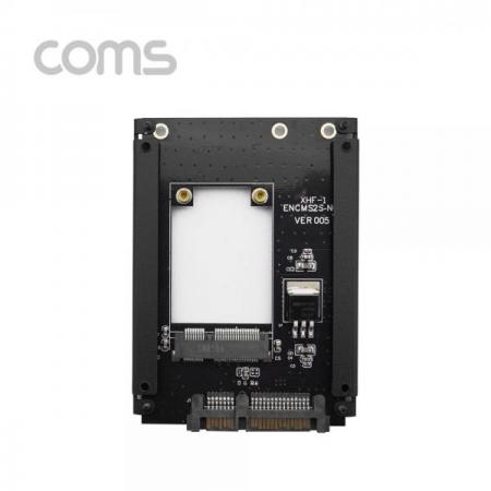 디바이스마트,컴퓨터/모바일/가전 > 네트워크/케이블/컨버터/IOT > 리피터/젠더/전원 케이블 > 컨버터,Coms,SATA 변환 컨버터 / mSATA to SATA / 2.5형 HDD or SSD / 스틸재질 [NB558],mSATA to SATA / 2.5형 HDD or SSD / 스틸재질