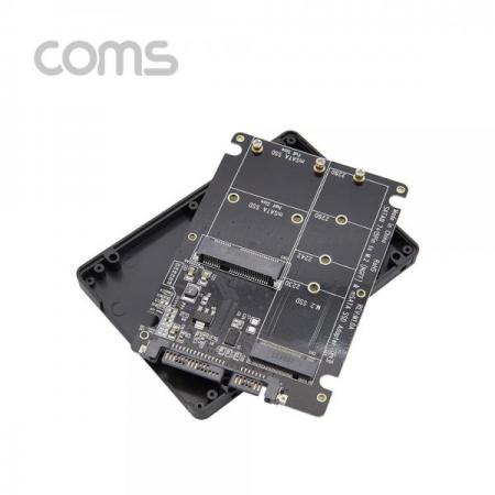 디바이스마트,컴퓨터/모바일/가전 > 네트워크/케이블/컨버터/IOT > 리피터/젠더/전원 케이블 > 컨버터,Coms,SATA 컨버터(M.2/Msata), 2.5 케이스 - M.2(NGFF) /mSATA to SATA 변환 [BT467],M.2(NGFF) /mSATA to SATA 변환