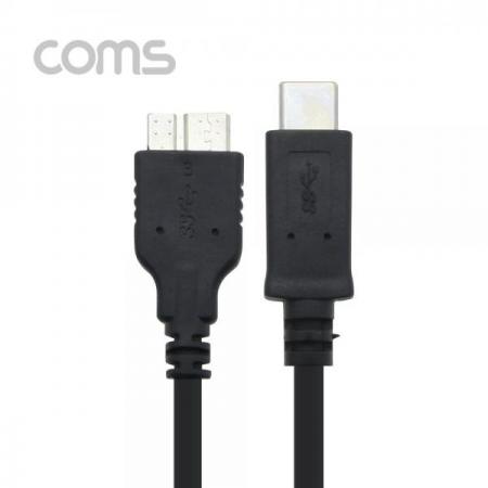 디바이스마트,컴퓨터/모바일/가전 > 스마트폰/스마트기기 > 케이블/젠더 > C타입 케이블,Coms,USB 3.1(Type C) /USB 3.0 케이블, Type C M/ USB 3.0 Micro B - 1M [BT424],USB 3.0 케이블,/Type C M/ USB 3.0 Micro B - 1M