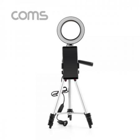 디바이스마트,컴퓨터/모바일/가전 > CCTV/프로젝터/영상장비 > 영상 관련 액세서리,Coms,개인방송용 촬영세트, LED 원형 램프, 링 라이트, USB 전원, Ring Light, 삼각대 제공, 15.5cm [BT233],LED 원형 램프/링 라이트/USB 전원/Ring Light/삼각대 제공/15.5cm