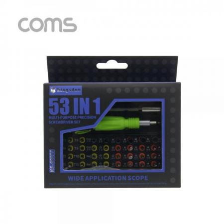 디바이스마트,수공구/전자공구/전동공구 > 작업공구 > 드라이버류 > 드라이버세트,Coms,공구 드라이버 세트(53 in 1) / Driver Set / 핀셋(쪽집게) [ID658],53 in 1/ Driver Set / 핀셋(쪽집게)
